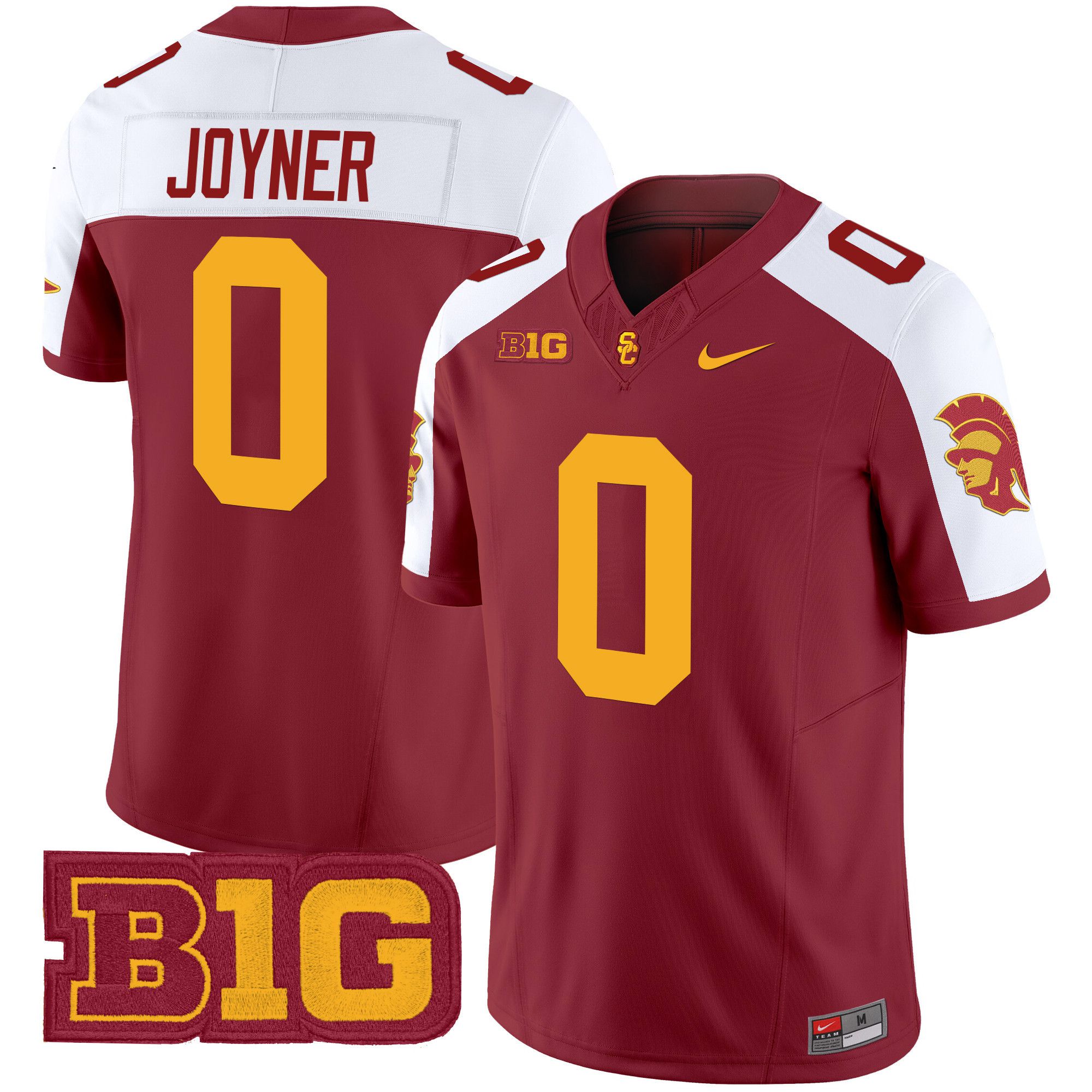 Men USC Trojans 0 Joyner Red Nike 2024 Vapor Limited NCAA Jersey